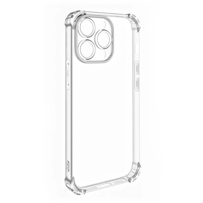 Estuche Transparente para iPhone con Protección de Cámara